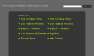 Winthenextbigthingfromatt.com thumbnail