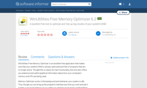 Winutilities-free-memory-optimizer.software.informer.com thumbnail