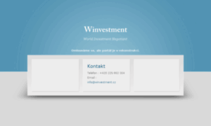 Winvestment.cz thumbnail