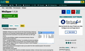 Winzipper.soft112.com thumbnail