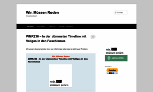 Wir.muessenreden.de thumbnail