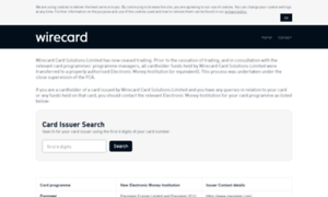 Wirecard-cardsolutions.co.uk thumbnail