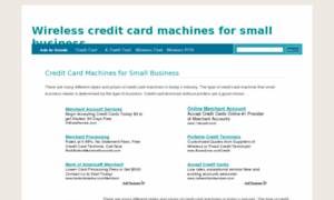 Wireless-credit-card-machines-for-small-business.us thumbnail