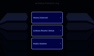 Wireless-freedom.org thumbnail