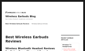 Wirelessearbudsblog.com thumbnail