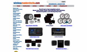 Wirelessmasterclocks.com thumbnail