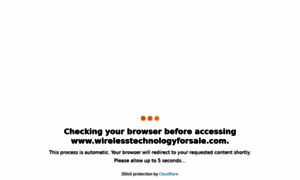 Wirelesstechnologyforsale.com thumbnail