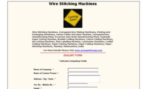 Wirestitchingmachines.com thumbnail