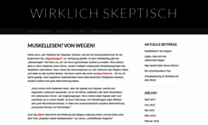 Wirklichskeptisch.wordpress.com thumbnail