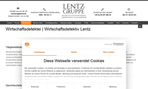 Wirtschaftsdetektei.lentz-detektei.de thumbnail