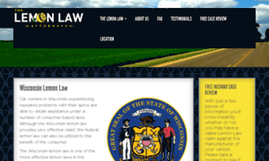 Wisconsin-lemon-law-attorney.com thumbnail
