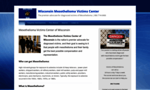 Wisconsin.mesotheliomavictimscenter.com thumbnail