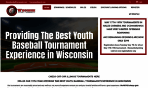 Wisconsinbaseballtournaments.com thumbnail