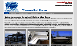 Wisconsinboatcanvas.com thumbnail
