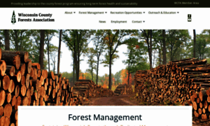 Wisconsincountyforests.com thumbnail