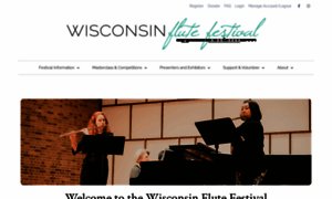 Wisconsinflutefestival.org thumbnail