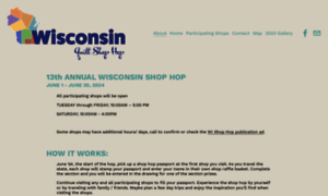 Wisconsinquiltshophop.com thumbnail