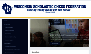 Wisconsinscholasticchess.org thumbnail