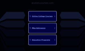 Wisdom-courses.com thumbnail