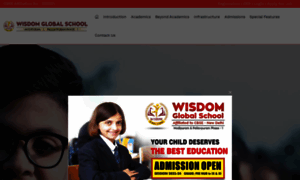 Wisdomglobalschool.in thumbnail