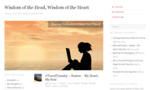 Wisdomoftheheadandheart.com thumbnail