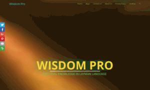 Wisdompro.in thumbnail