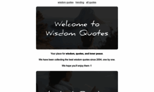 Wisdomquotes.com thumbnail