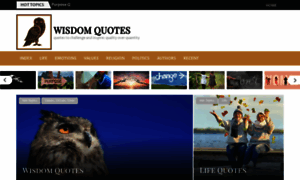 Wisdomquotes.net thumbnail