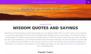 Wisdomquotesandsayings.com thumbnail