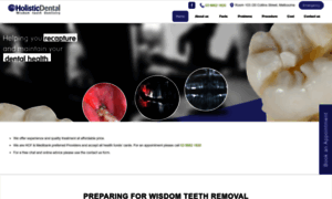 Wisdomteethdentist.com.au thumbnail