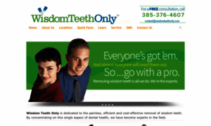 Wisdomteethonly.com thumbnail