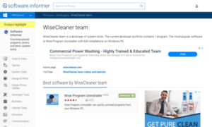 Wisecleaner-team.software.informer.com thumbnail