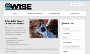 Wisefrenchdrains.com thumbnail