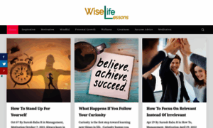 Wiselifelessons.com thumbnail