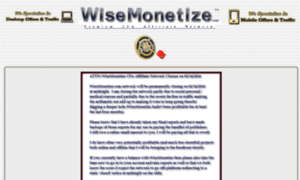 Wisemonetize.com thumbnail