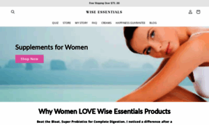 Wisewomenessentials.com thumbnail