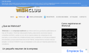 Wishclubregistro.es thumbnail