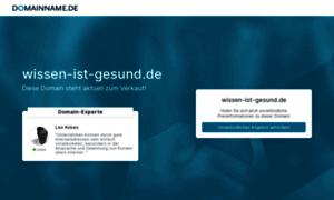 Wissen-ist-gesund.de thumbnail