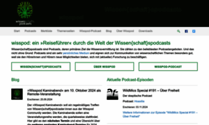 Wissenschaftspodcasts.de thumbnail