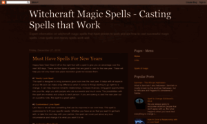 Witchcraftmagicspells.blogspot.com thumbnail