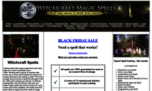 Witchcraftmagicspells.org thumbnail