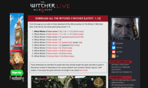 Witcher3live.com thumbnail