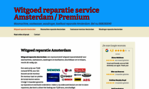 Witgoedreparatieserviceamsterdam.nl thumbnail