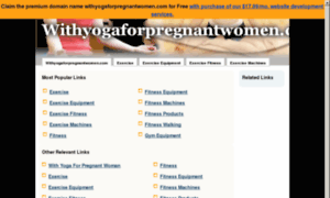 Withyogaforpregnantwomen.com thumbnail