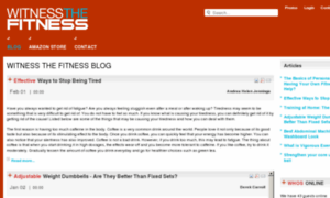 Witnessthefitness.biz thumbnail