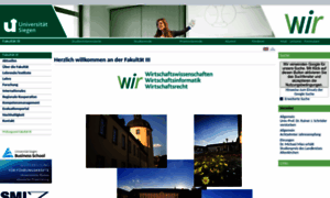 Wiwi.uni-siegen.de thumbnail