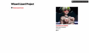 Wizard-lizard-project.itch.io thumbnail