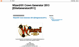 Wizard101-crown-generator-2013.blogspot.com thumbnail