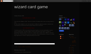 Wizardcardgame.blogspot.hu thumbnail