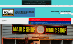 Wizardmagicshop.biz thumbnail